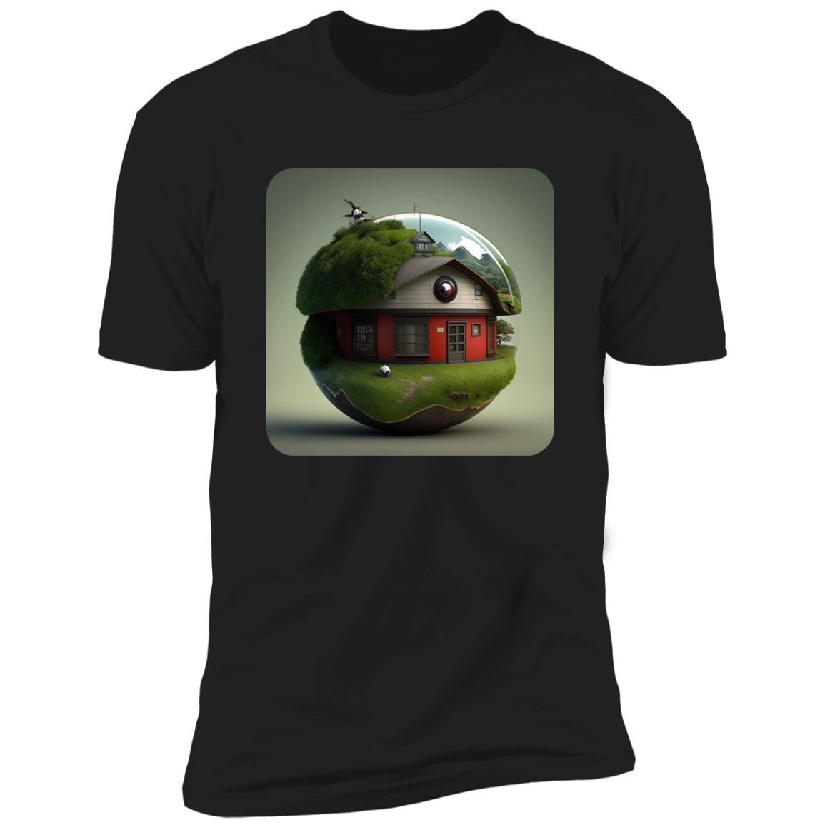 Ghibli Globe Abode Tee