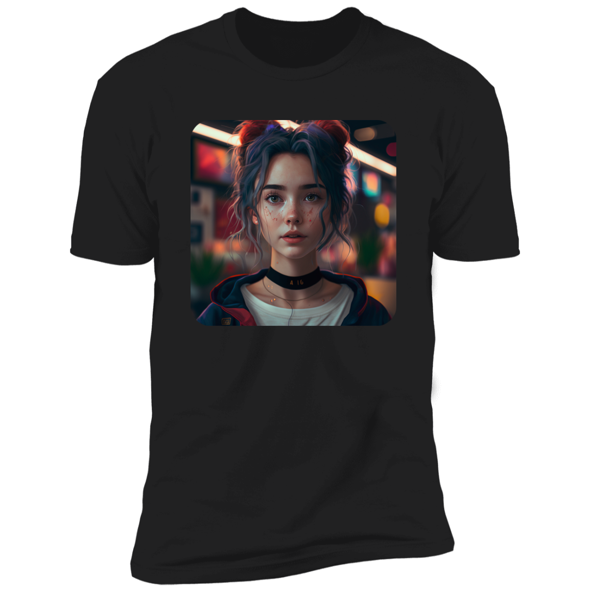 Whimsy Whiskers Tee #6