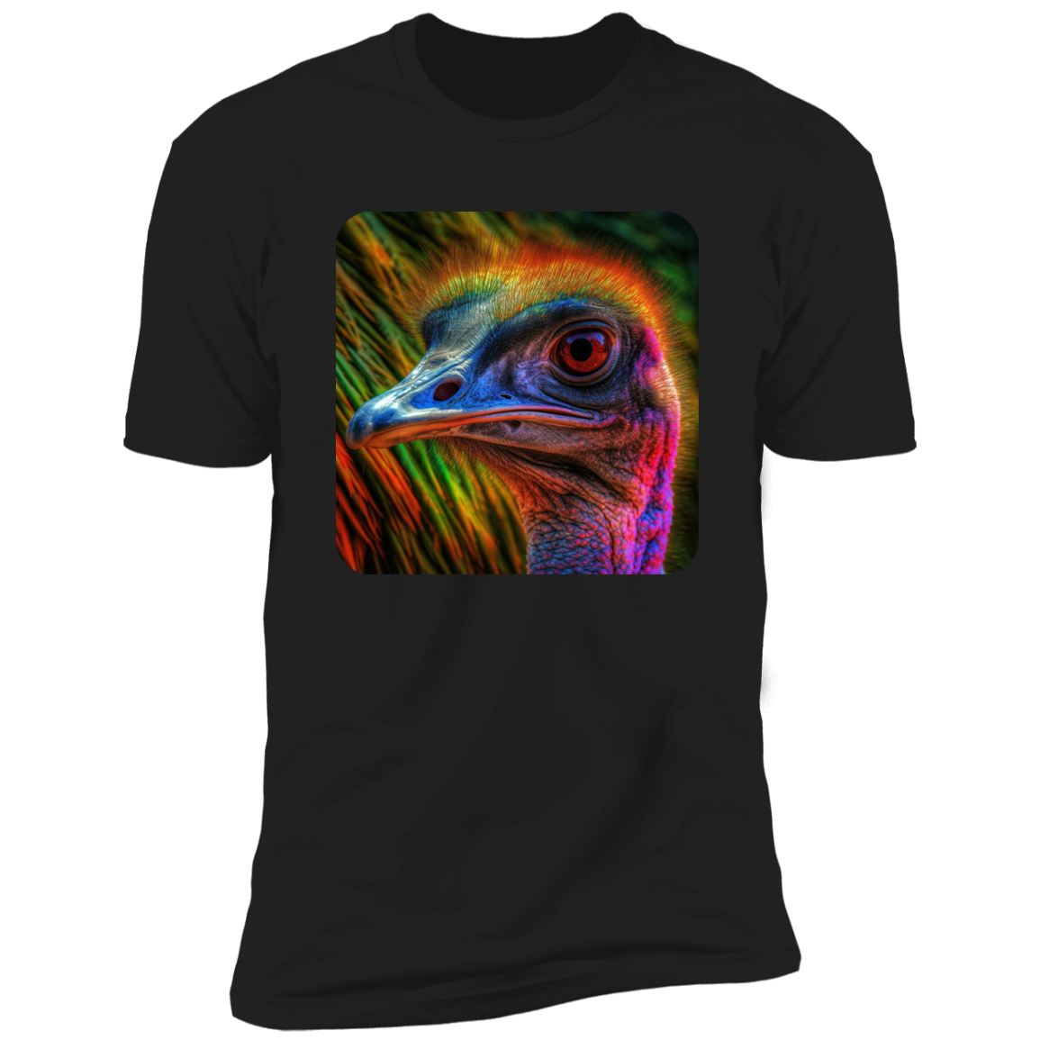 Psychedelic Ostrich Vision