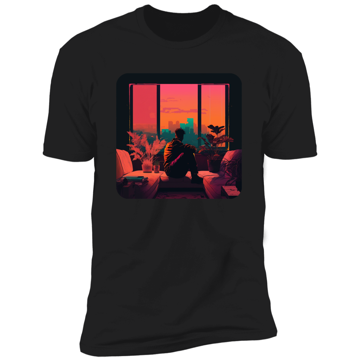 Urban Sunset Serenity Tee