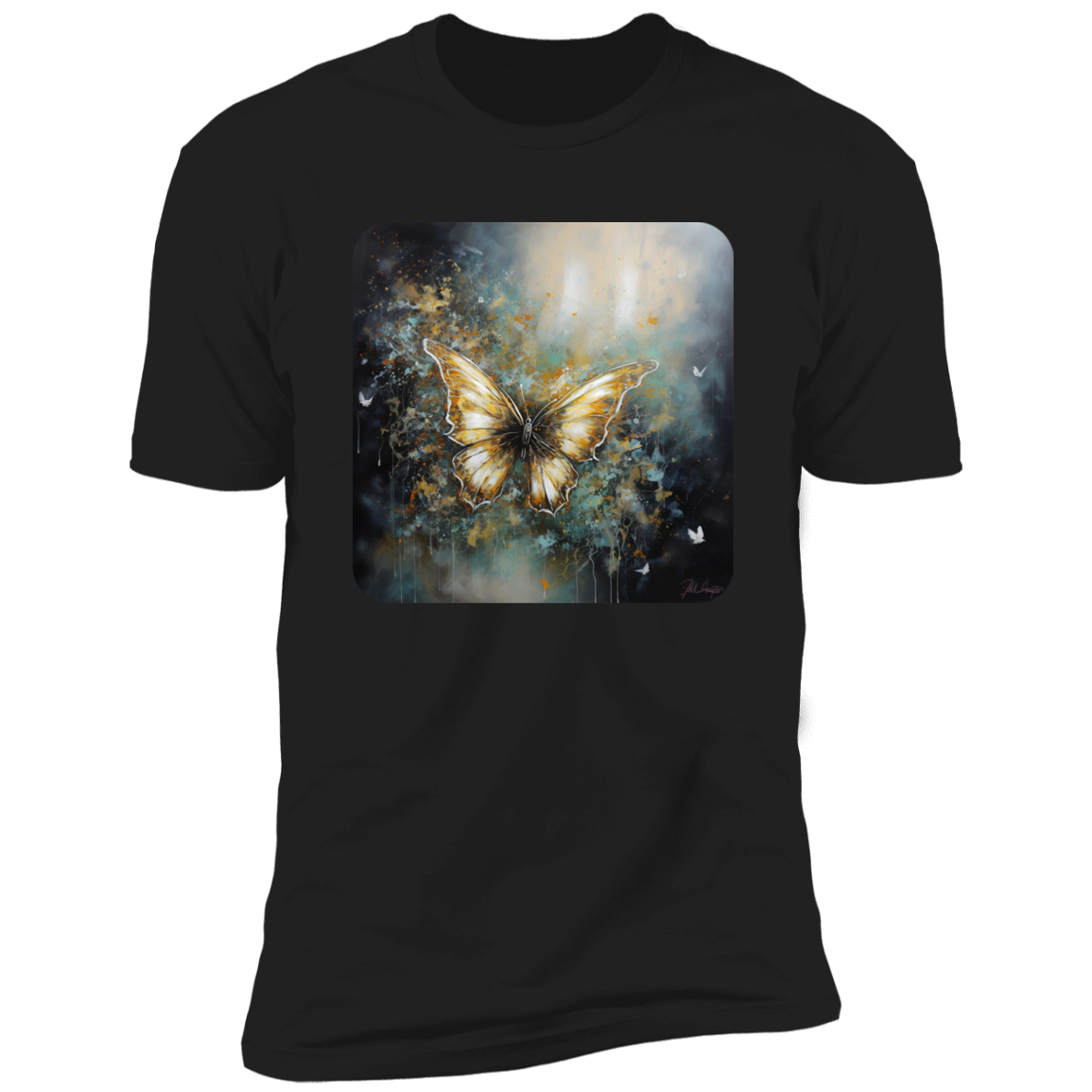 Luminous Flutter Tee