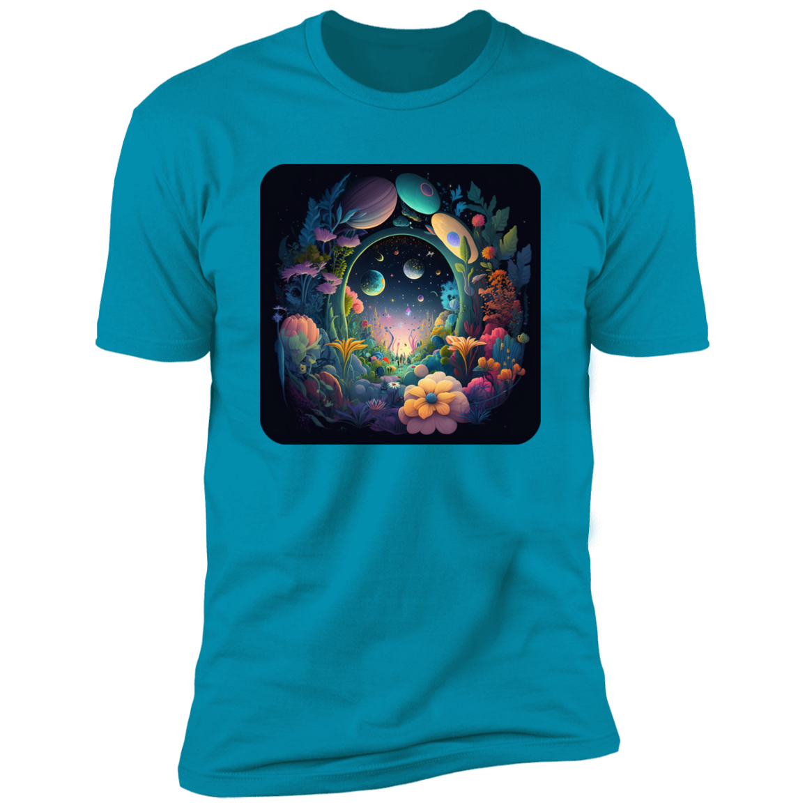 Galactic Bloom Tee #4