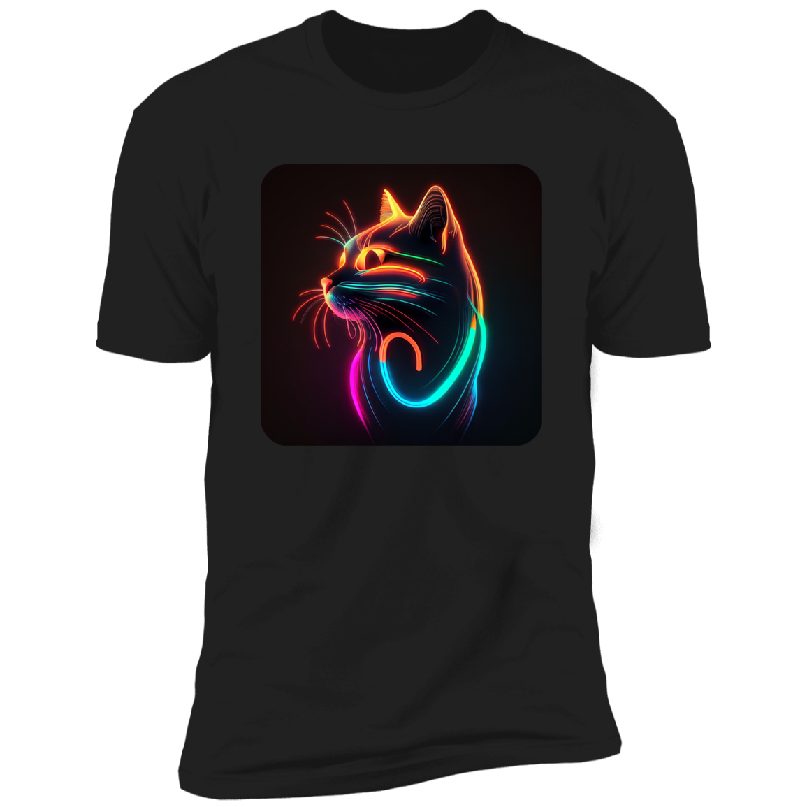 Neon Whiskers Tee #2