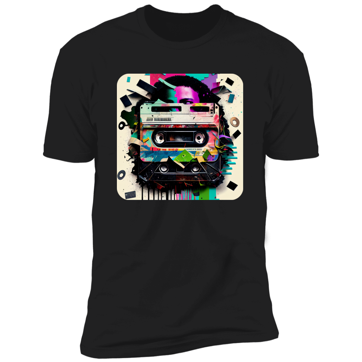 A Dj Mix Tape Cover W Crazy Rock And Rap Design