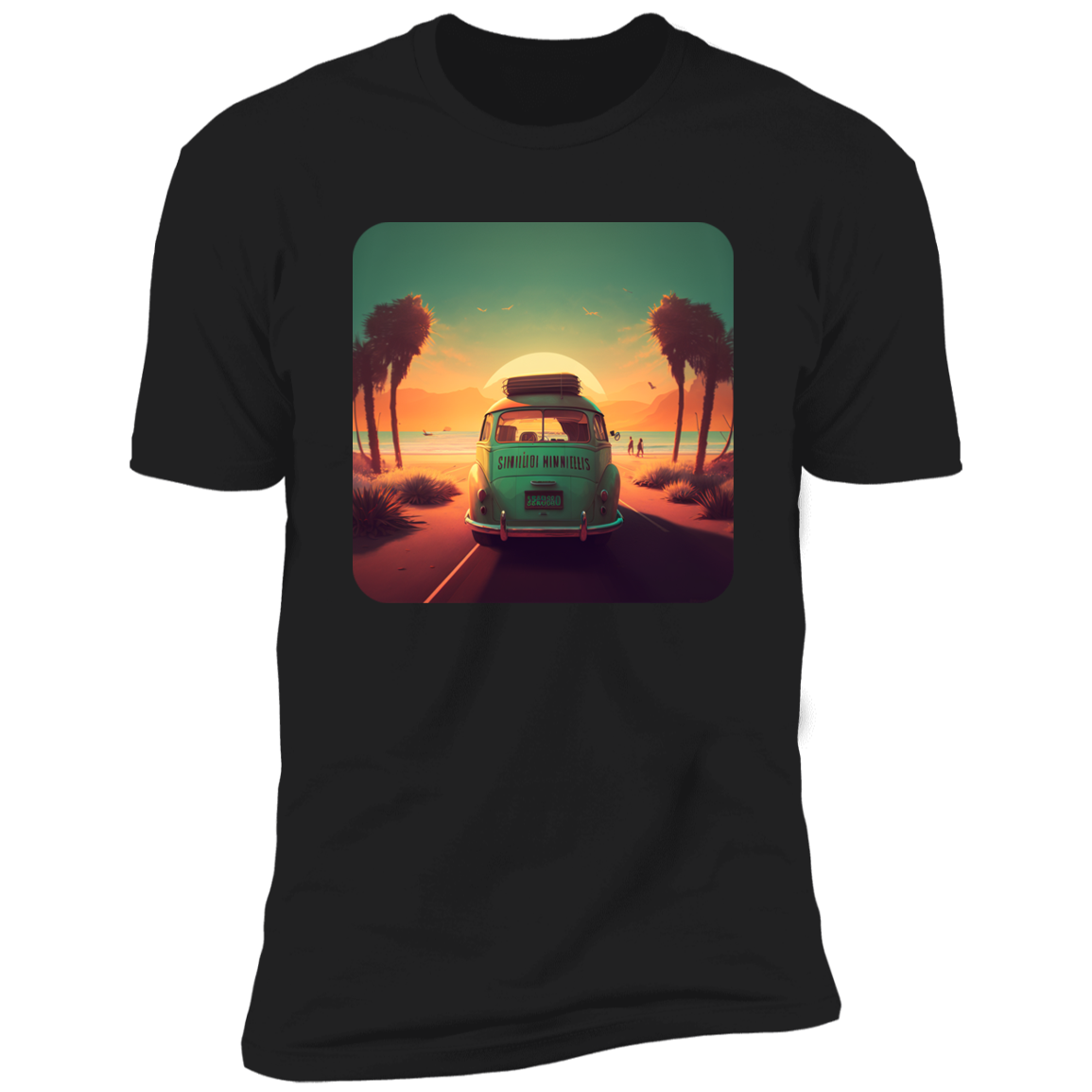 Sunset Surf Sojourn Tee
