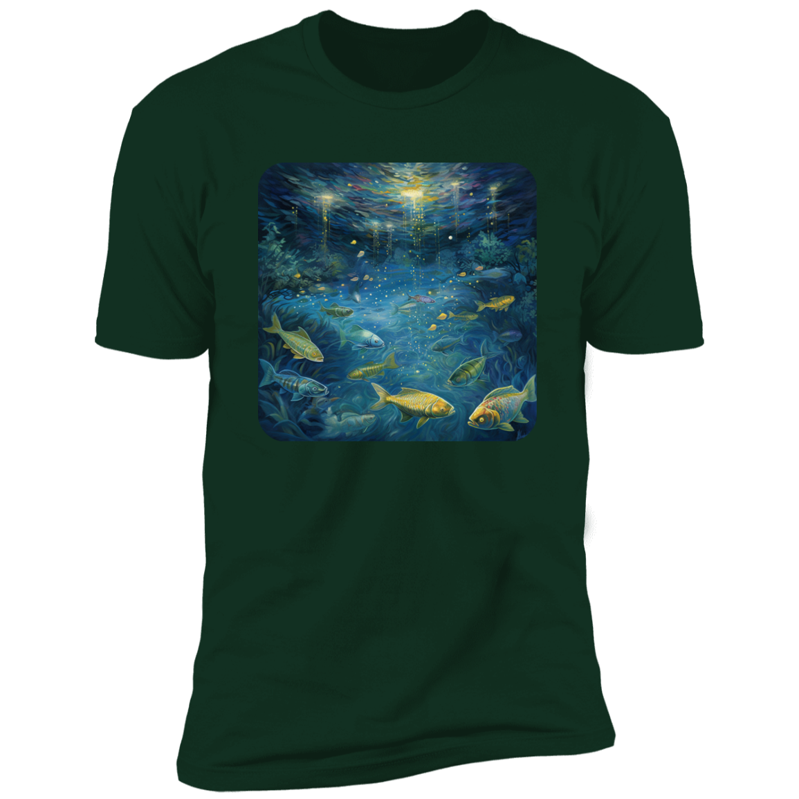 Aqua Awe Tee