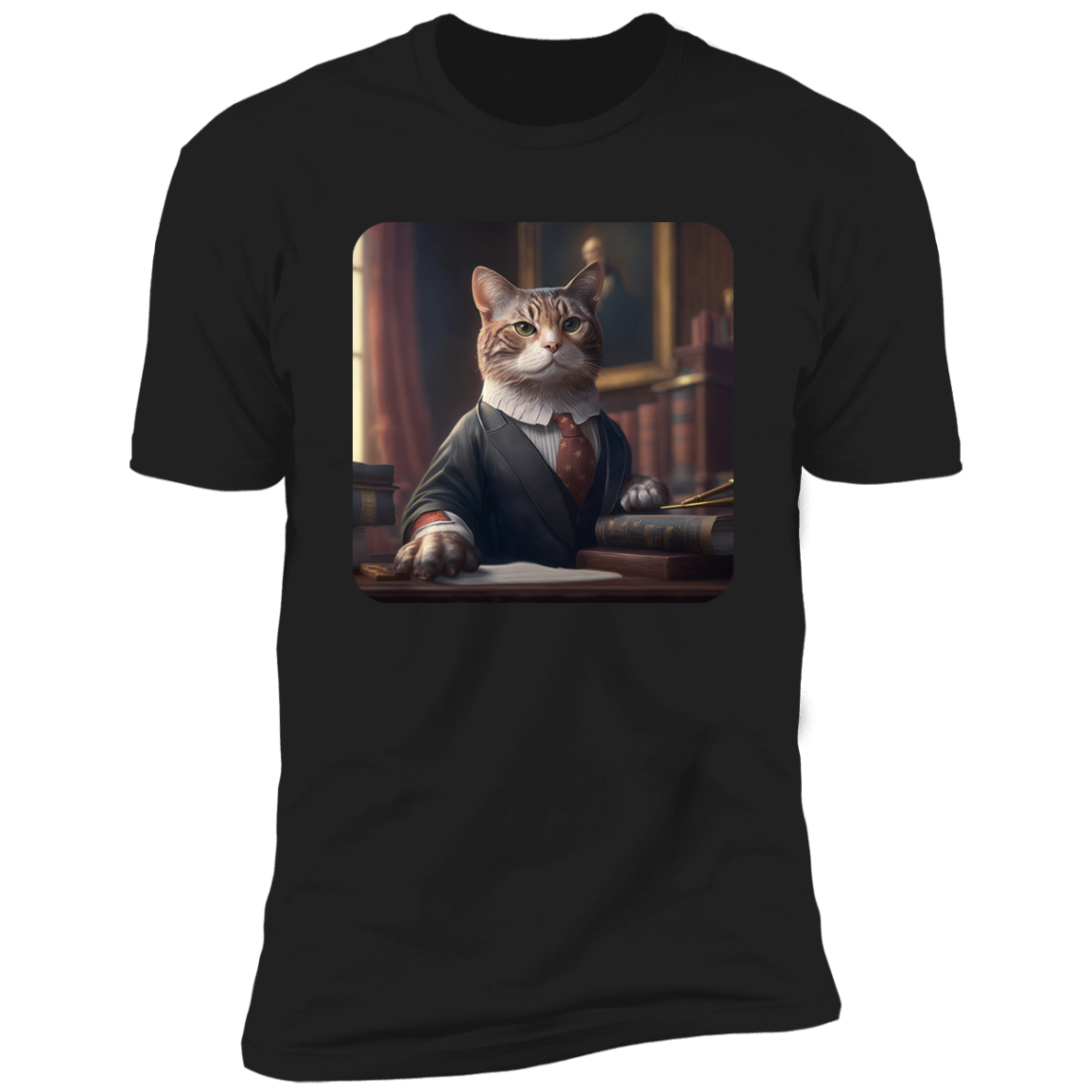 Barrister Whiskers Art Print