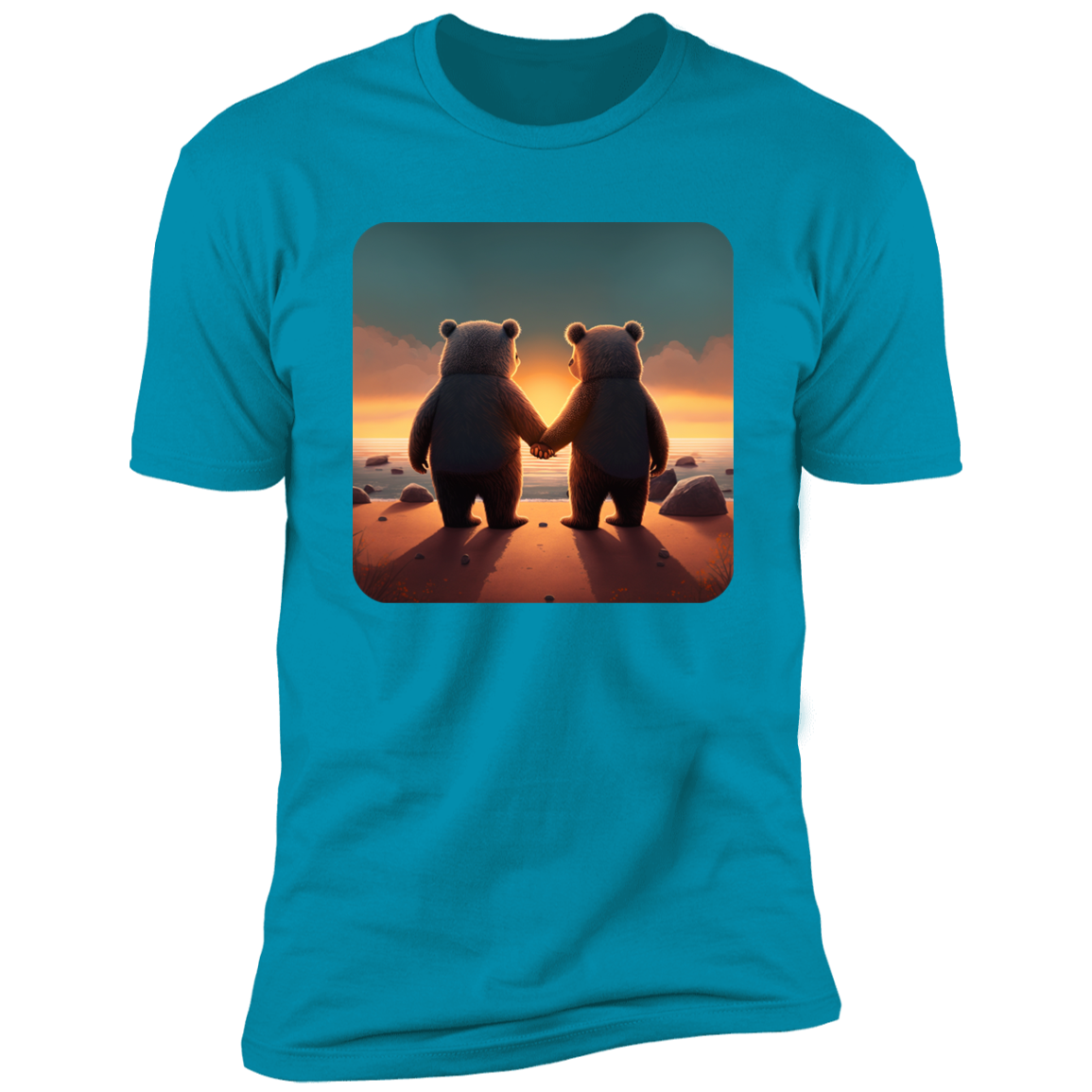 Sunset Paws Tee