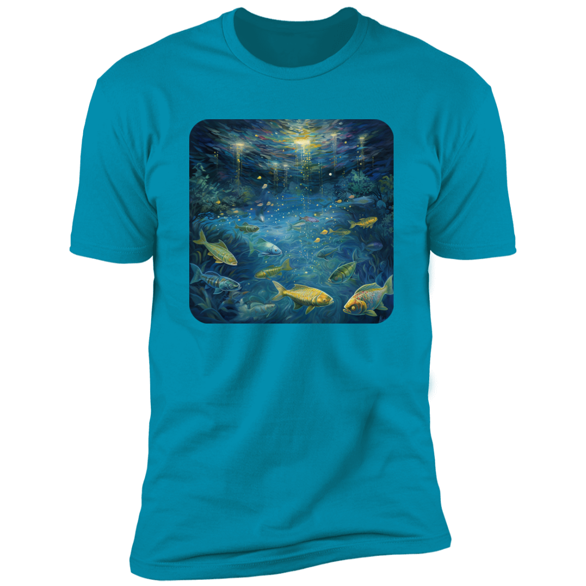 Aqua Awe Tee