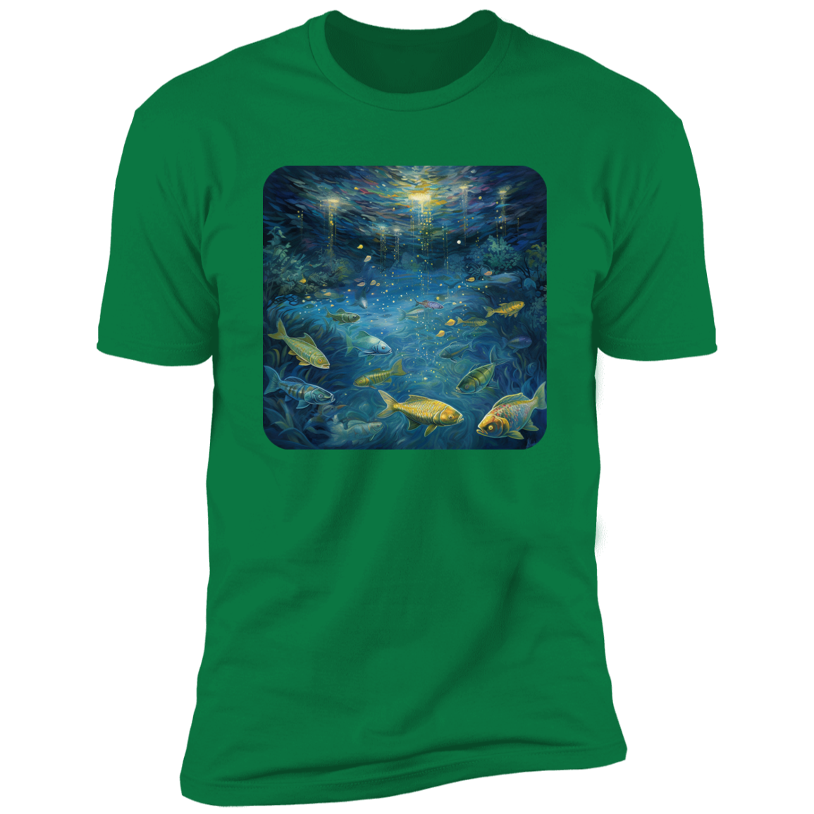 Aqua Awe Tee