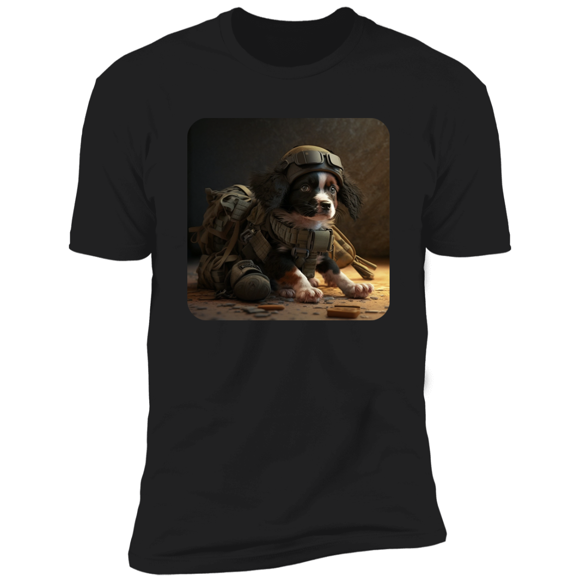 Pup in Command Tee