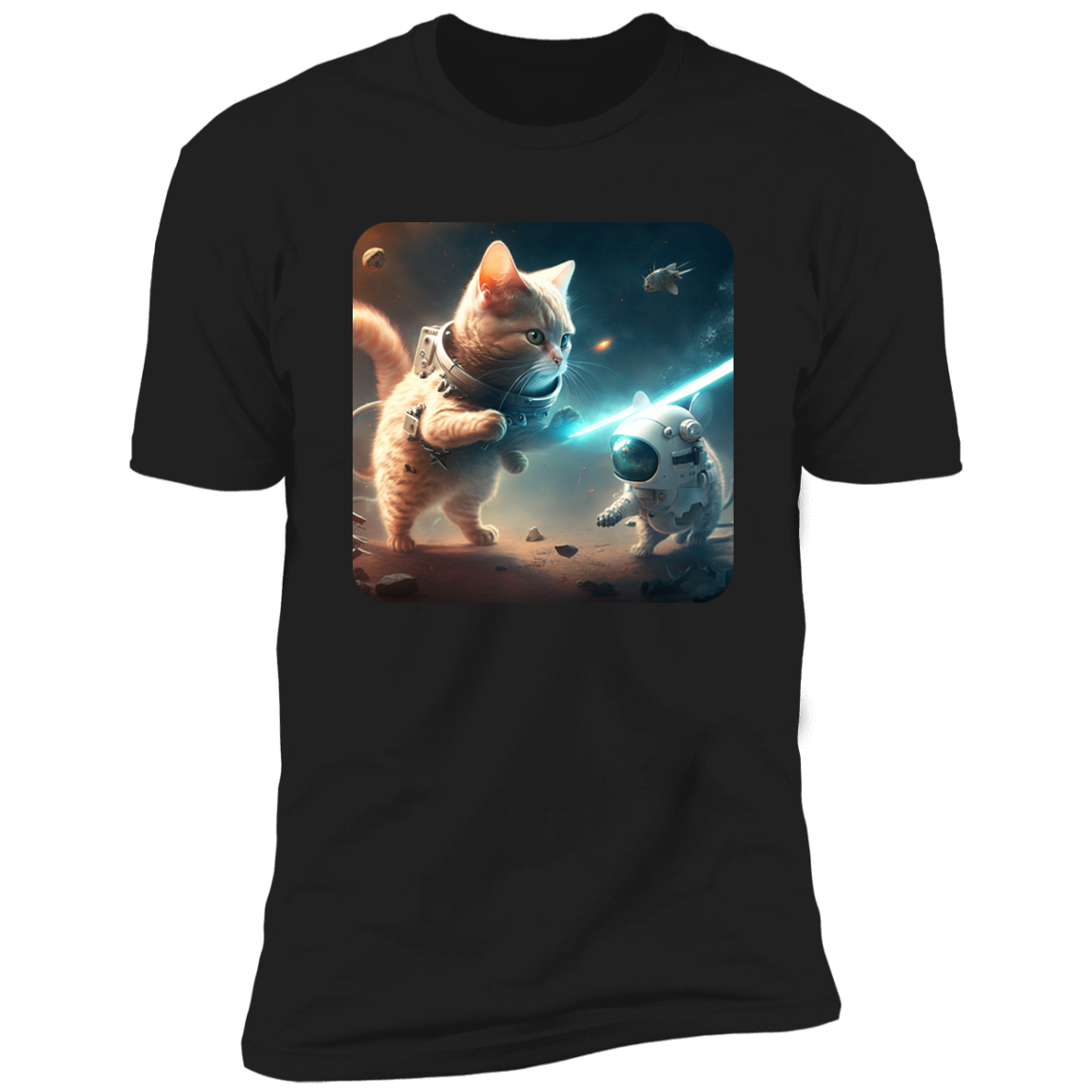 Galactic Feline Frontier Tee #2