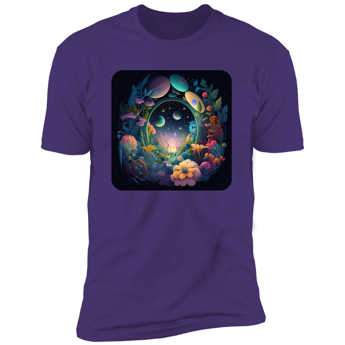 Galactic Bloom Tee #4