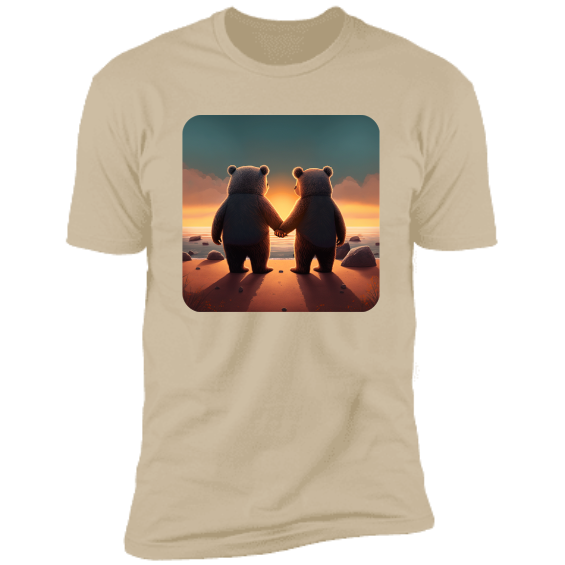 Sunset Paws Tee