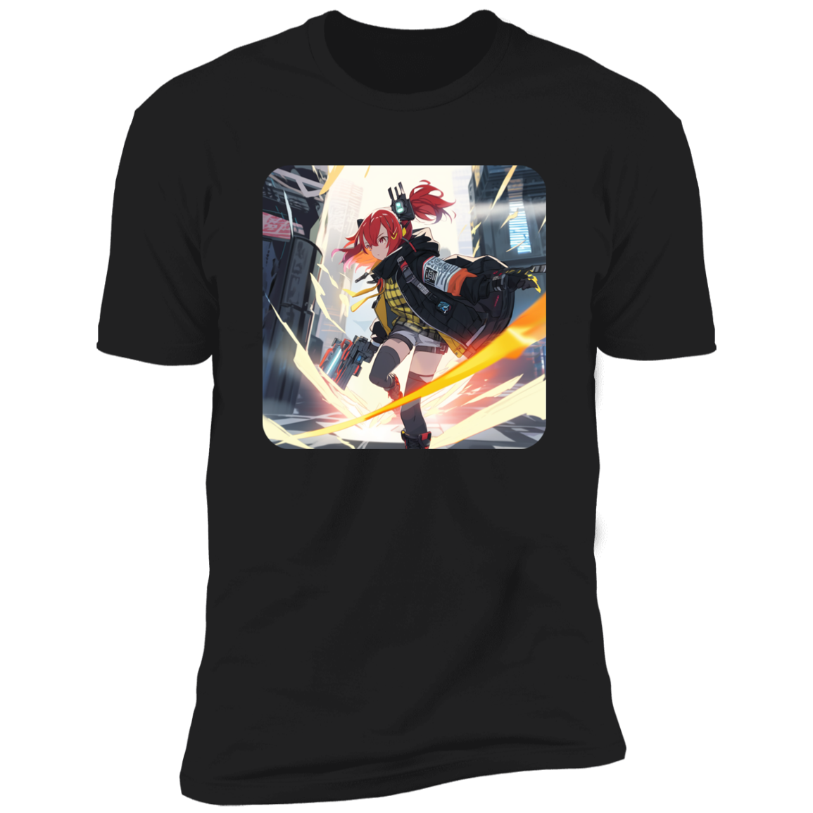 Cyberpunk Shonen Standoff Tee