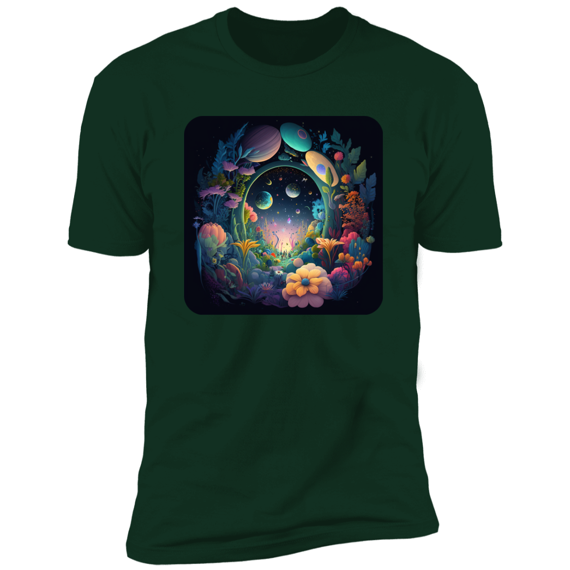 Galactic Bloom Tee #4
