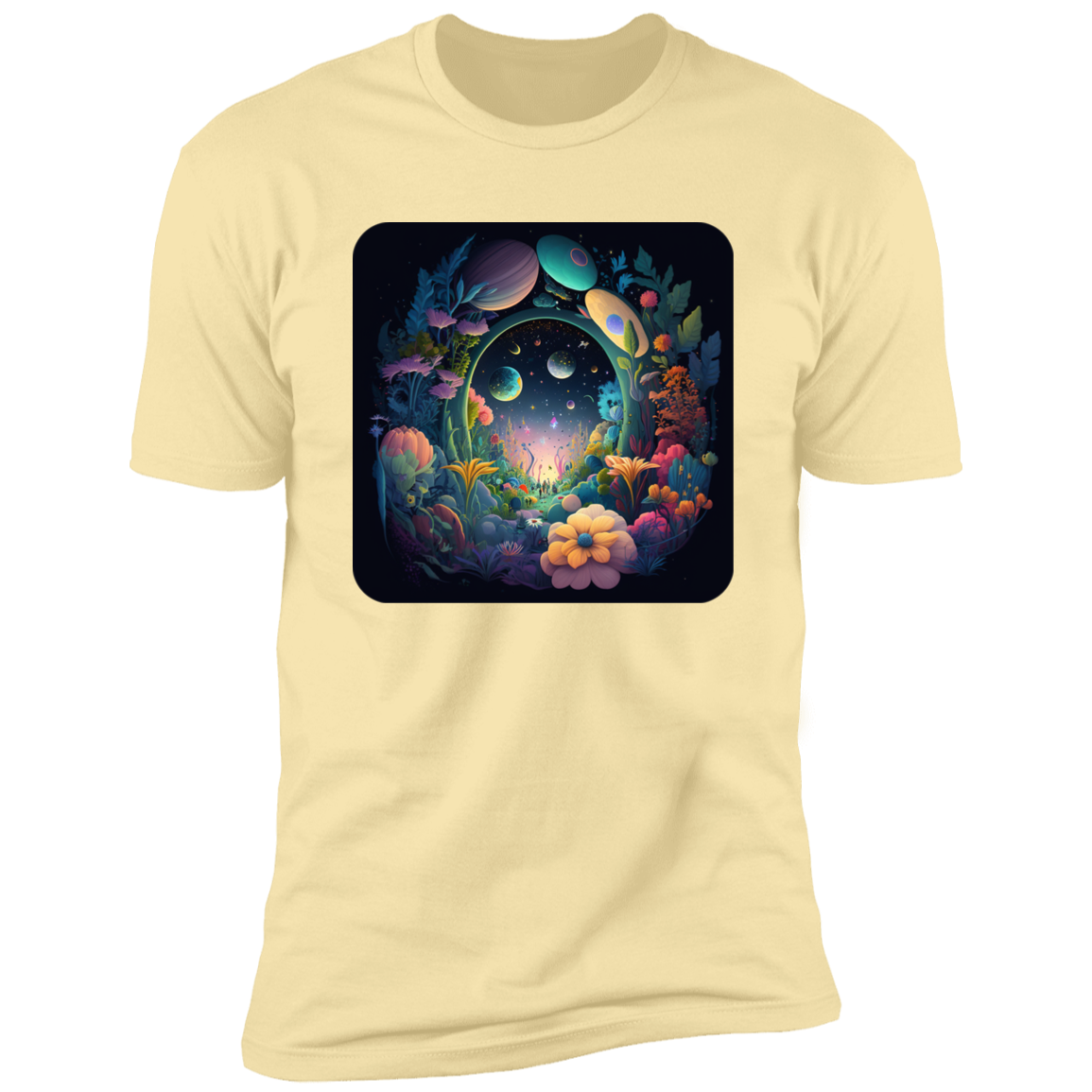 Galactic Bloom Tee #4