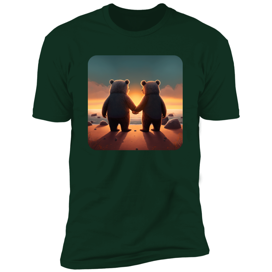 Sunset Paws Tee