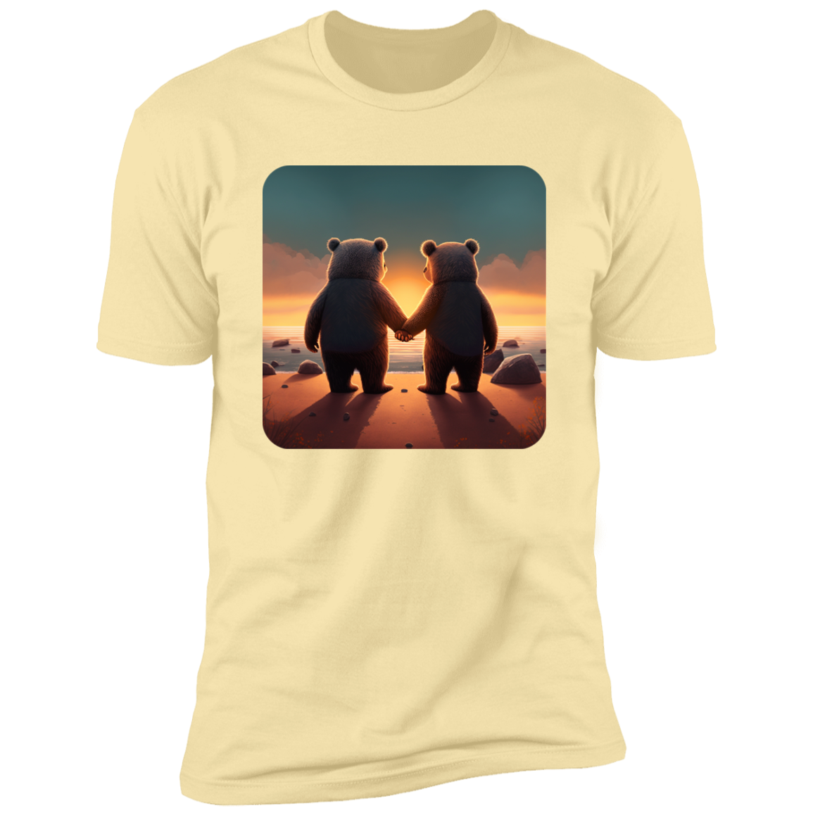 Sunset Paws Tee