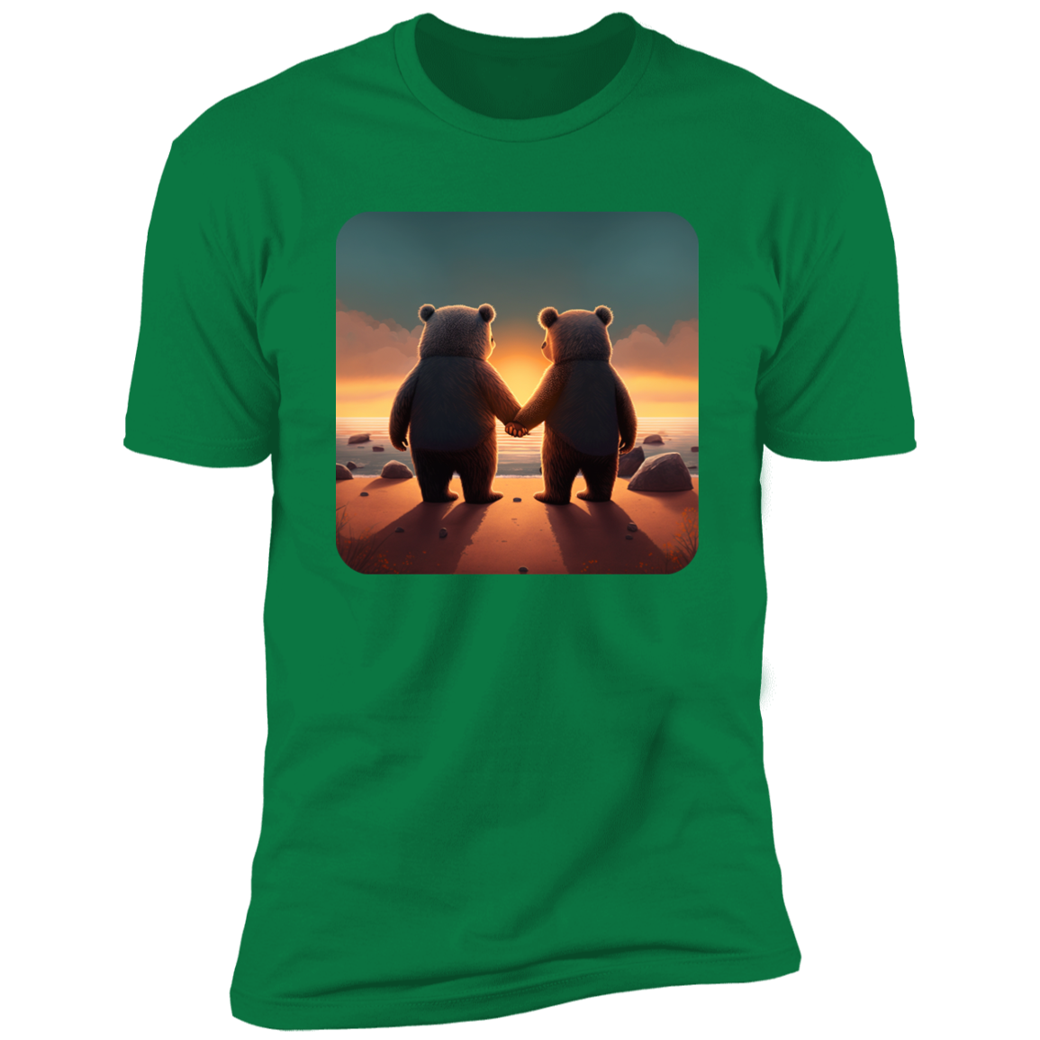 Sunset Paws Tee
