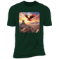 Sacred Bird Flying Over Aztec City #2