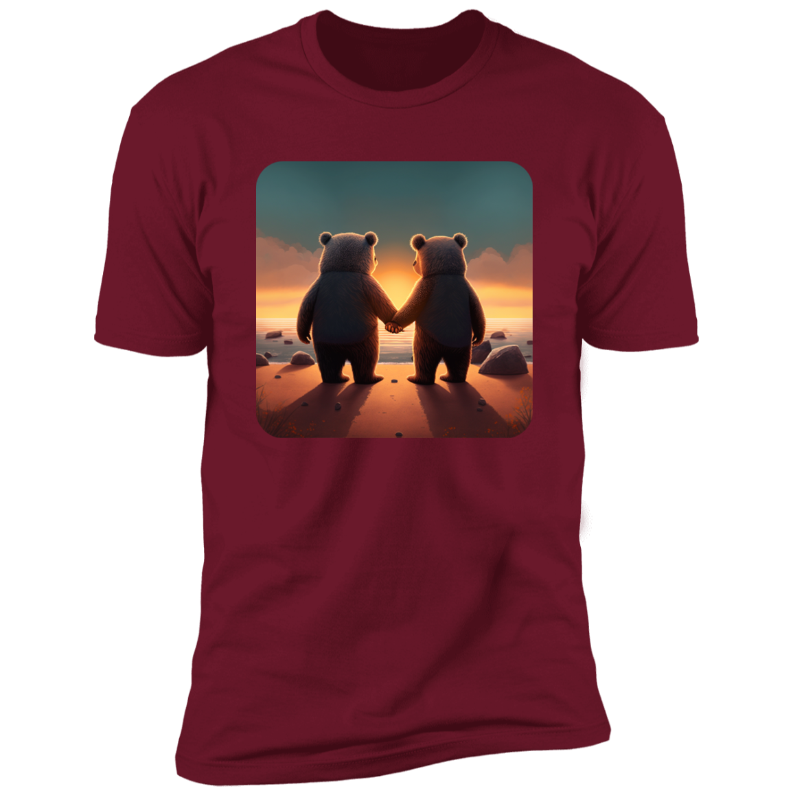 Sunset Paws Tee