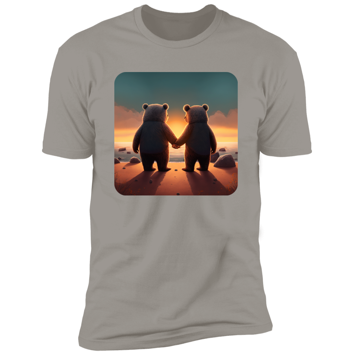 Sunset Paws Tee