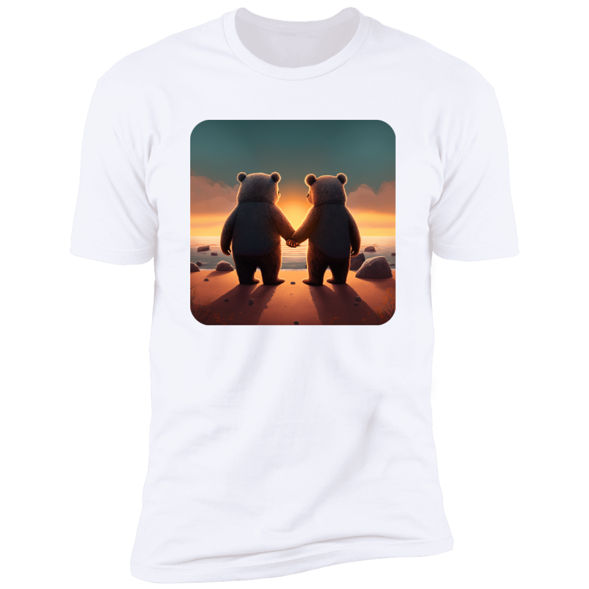 Sunset Paws Tee