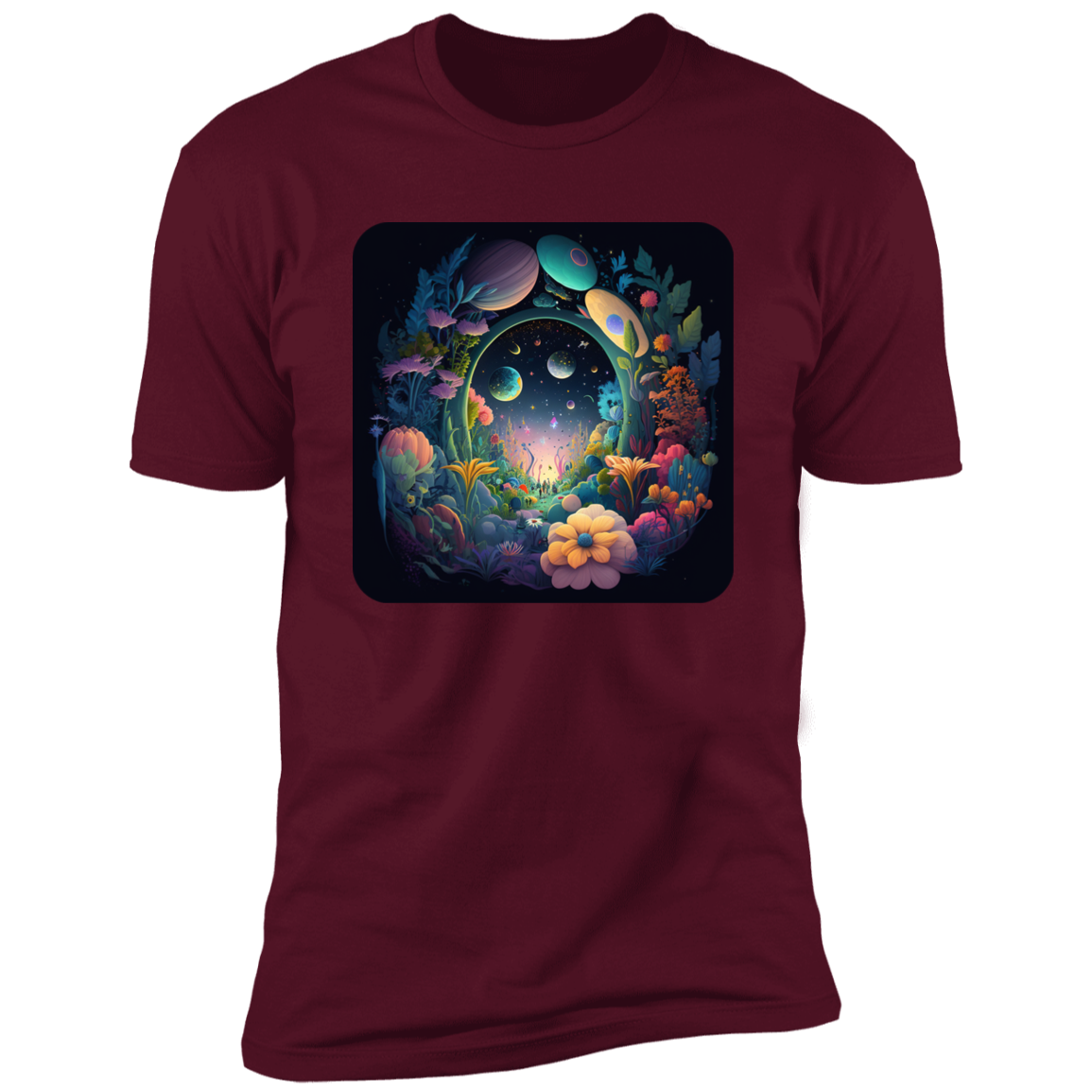 Galactic Bloom Tee #4