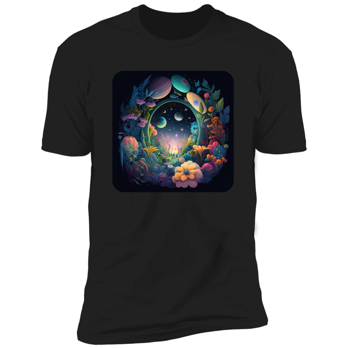 Galactic Bloom Tee #4