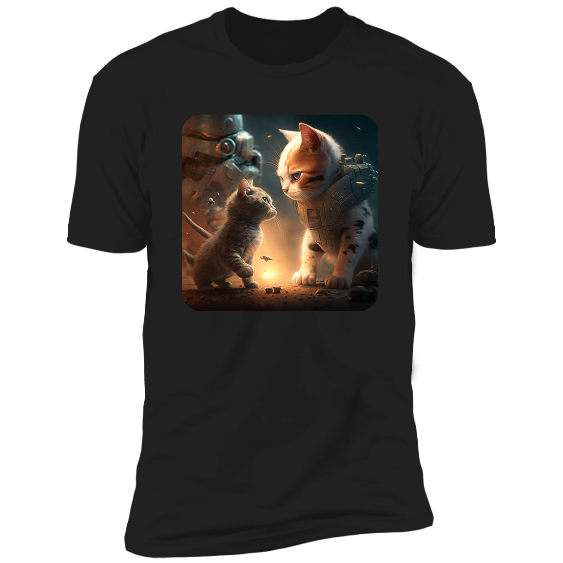Galactic Feline Frontier Tee