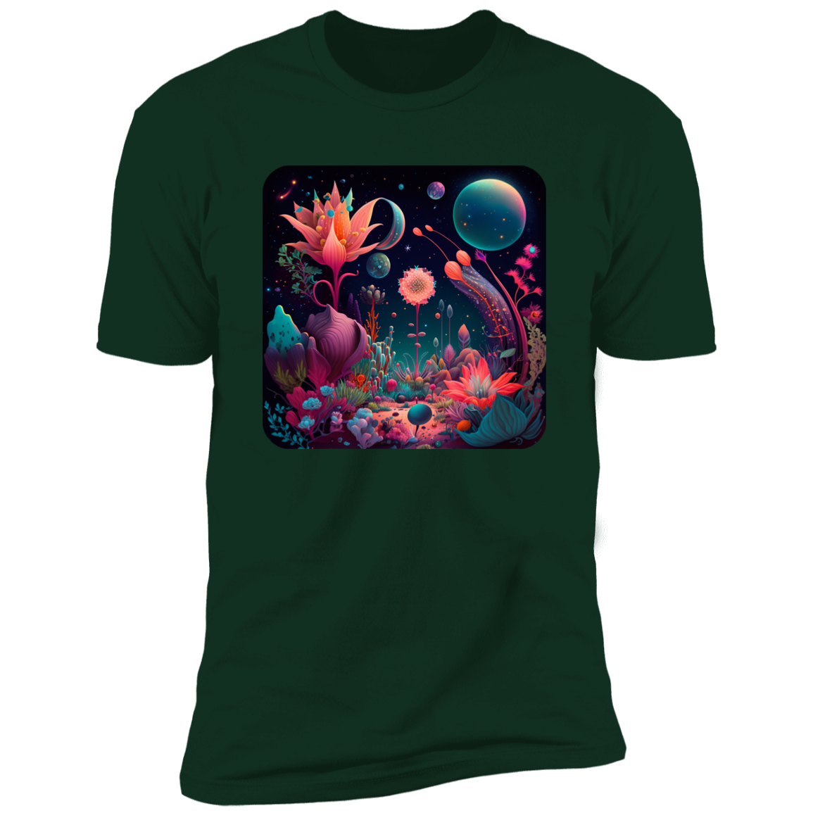 Galactic Bloom Tee #3