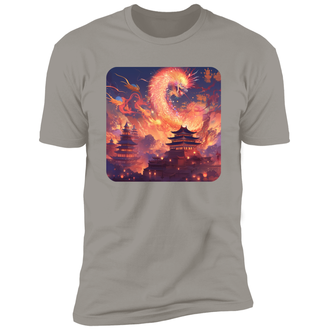 Fiery Festive Serpent Tee