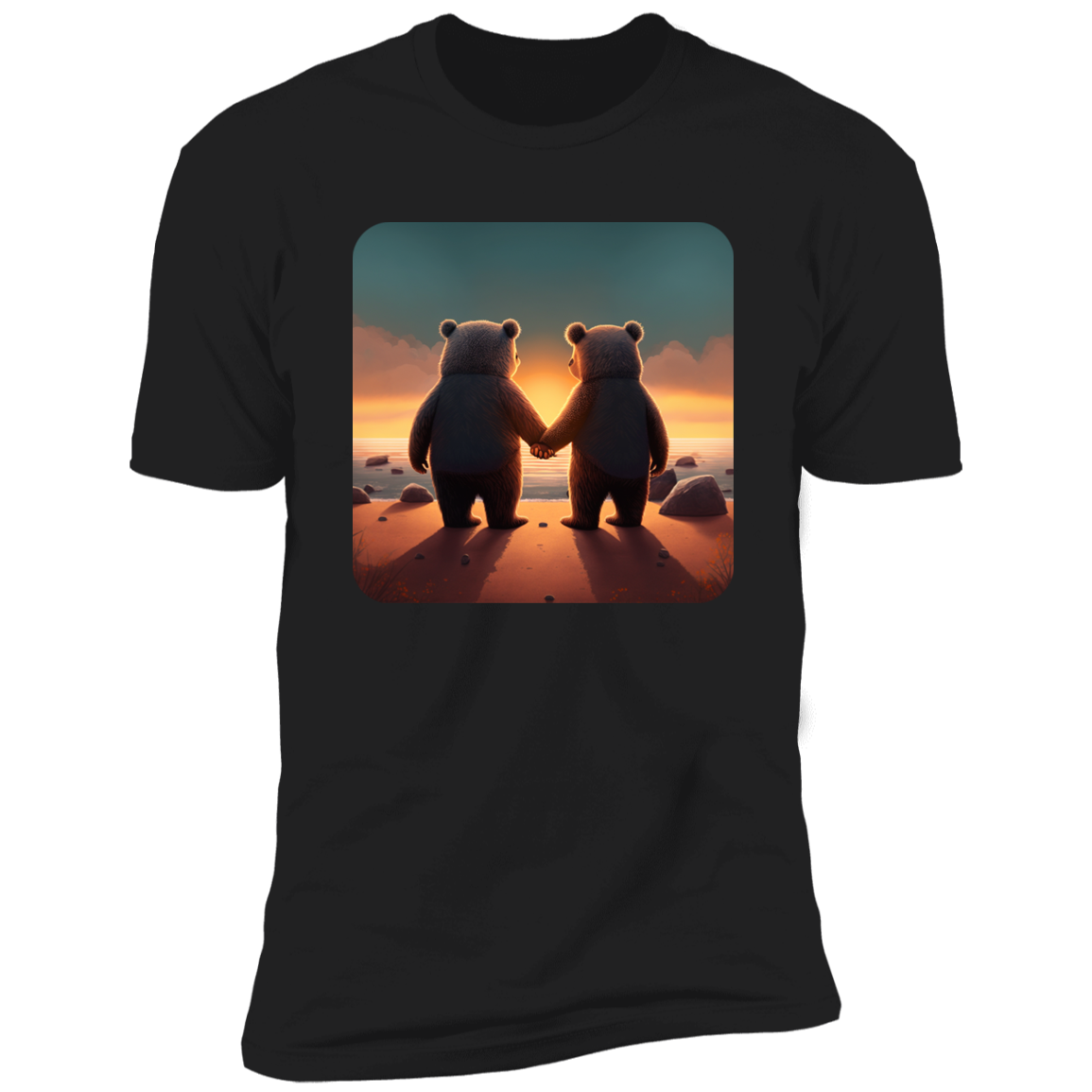 Sunset Paws Tee