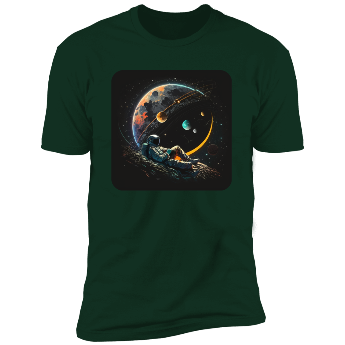 Lunar Repose: An Astronaut's Dream