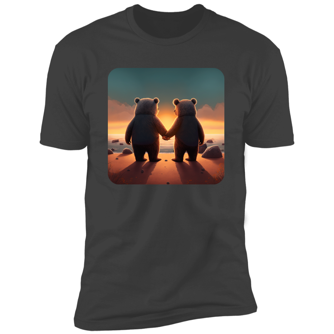 Sunset Paws Tee