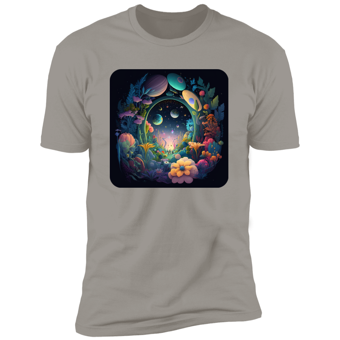 Galactic Bloom Tee #4