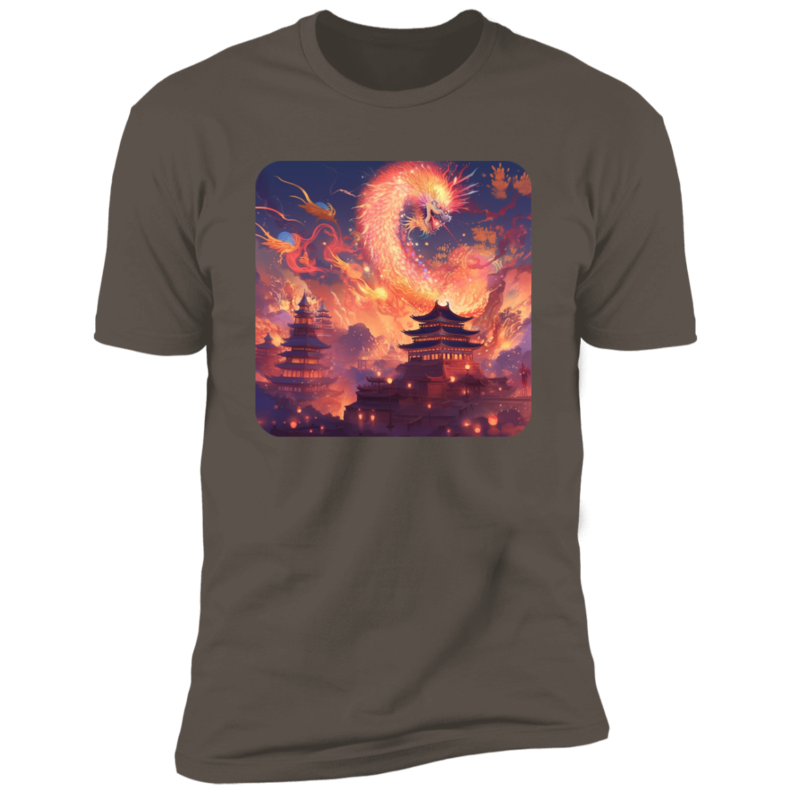 Fiery Festive Serpent Tee