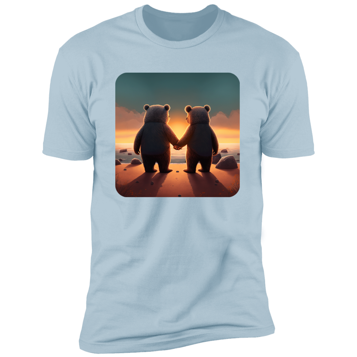 Sunset Paws Tee