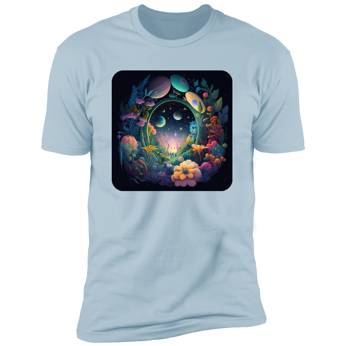 Galactic Bloom Tee #4