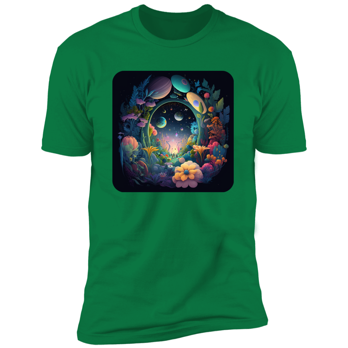 Galactic Bloom Tee #4