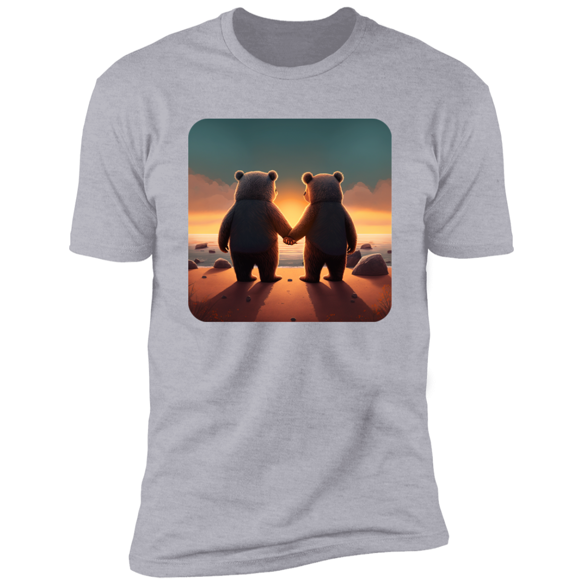 Sunset Paws Tee
