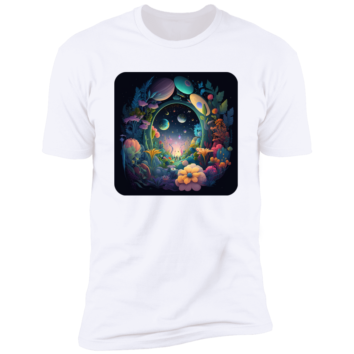 Galactic Bloom Tee #4