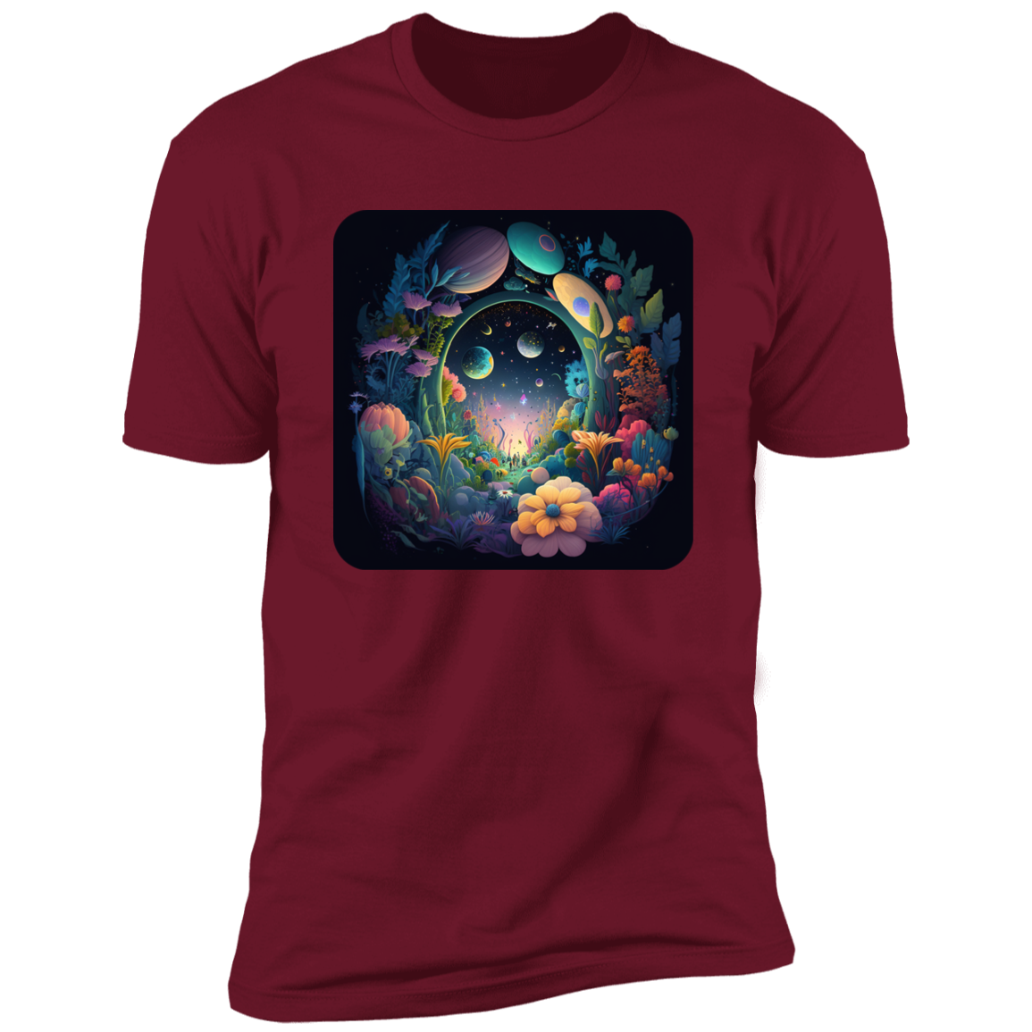 Galactic Bloom Tee #4