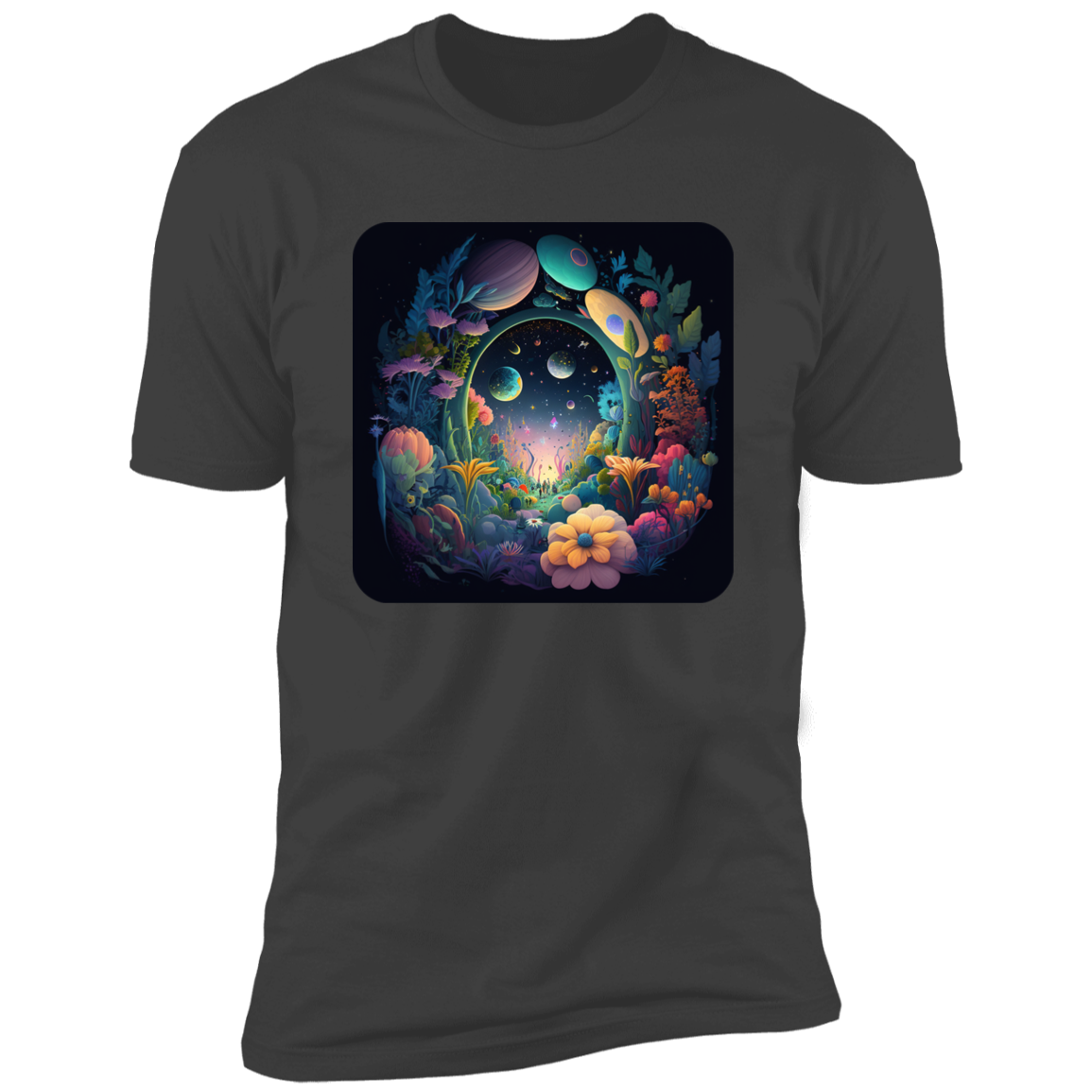 Galactic Bloom Tee #4