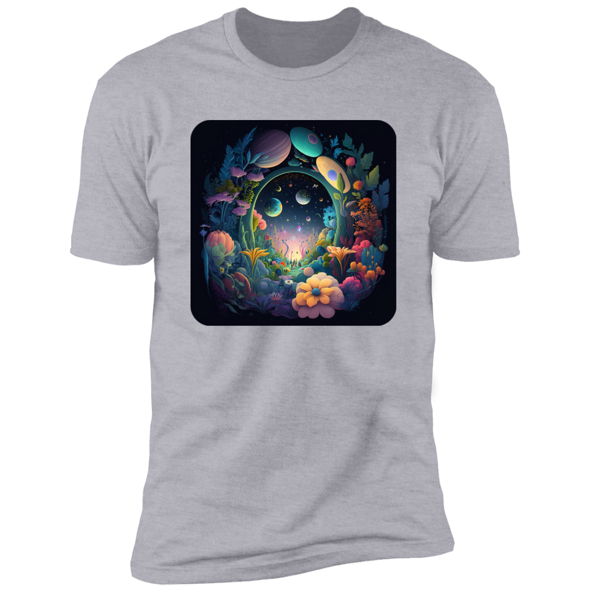 Galactic Bloom Tee #4